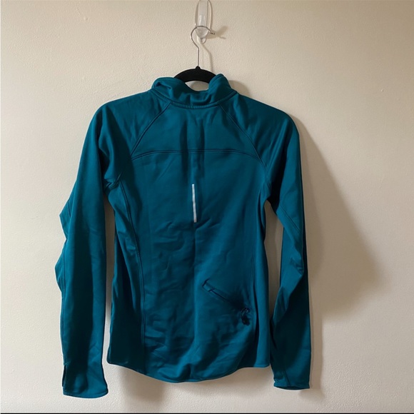 Nike Teal DriFit Half Zip Jacket - Picture 6 of 6